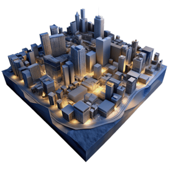 beschwingt kreativ hoch Kontrast Antenne Bild von Berg Angebot ausgeschnitten Original- png