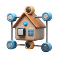 impressive traditional Home Automation System Diagram Transparent Background professional png