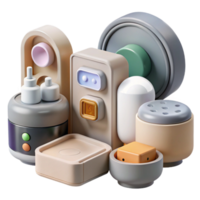 wonderful contemporary Home Automation System Components Group Shot Transparent Background professional png