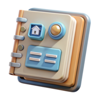 serene minimalist Home Automation System User Manual Transparent Background exclusive png