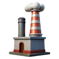 magnificent abstract Industrial Chimney Smoke Stack Transparent Background high quality png