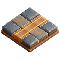 extraordinary abstract Isometric Road Tile Transparent Background authentic png
