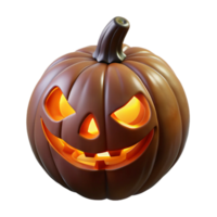 vibrant vintage Jack O Lantern with Glowing Eyes Transparent Background genuine png