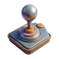 serene traditional Joystick Top View Isolated with Shadow professional png