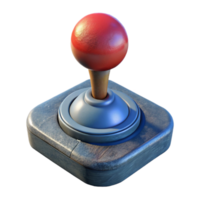 stunning abstract Joystick Top View Isolated with Shadow premium png