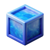 extraordinary abstract Jump Box Soft Plyo Blue Transparent Cutout authentic png