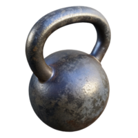 extraordinary rustic Kettlebell Cast Iron Rustic Isolated Element detailed png