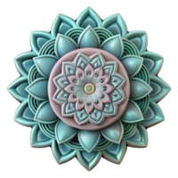 extraordinary contemporary Mandala Design with Intricate Details Isolated authentic png