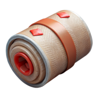 magnificent minimalist Medical Bandage Roll Transparent Background high quality png