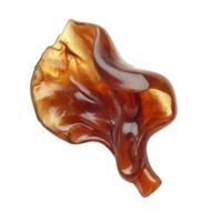 Jelly ear mushroom known as wood ear or Jews ear isolated on a clean transparent background, Jews ear, Wood ear, Jelly ear isolated on transparent background png