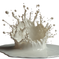 A dynamic curve of milk splashing against a surface, captured in exquisite detail with a dark backdrop highlighting the movement, Curve milk splash png