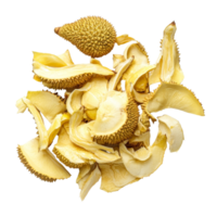 Durian peels piled on a transparent background, showcasing their unique texture and pale color, emphasizing their natural form, durian peels isolated on transparent background png