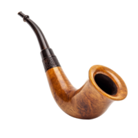 Elegant Kaempfer pipe displayed on a transparent background, highlighting its craftsmanship and intricate design details, Kaempfer isolated on transparent background png