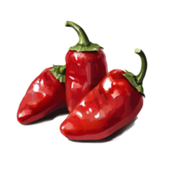Szechwan peppercorns resting on a transparent background showcasing their vibrant red color and unique shape, Szetchwan pepperin on transparent background png