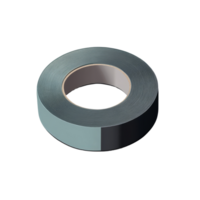 A roll of adhesive tape placed on a clean transparent background showcasing its texture and color for crafting purposes, tape sticker on transparent backgroundfile png