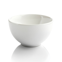 transparent ceramic bowl on a clean transparent background showcasing its elegant design and simple form ideal for various culinary uses, ceramic transparent bowl isolated on transparent background png