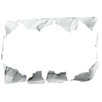 Torn paper background creating creative space for advertising and design projects in a minimalist setting, torn paper background copy space for creative advertising text with transparent background png