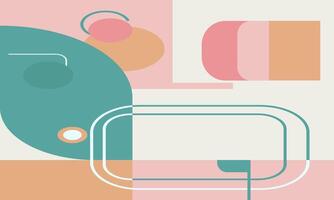 A colorful abstract background with a square shape vector