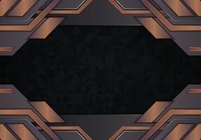 Tech background with stripes vector