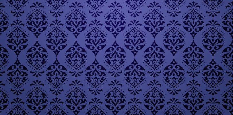 damask floral patterned dark blue colors backgrounds for decorative backdrops can be used wallpaper, pattern fills, web page, surface textures, book cover, fabrics, textiles tiles, invitation