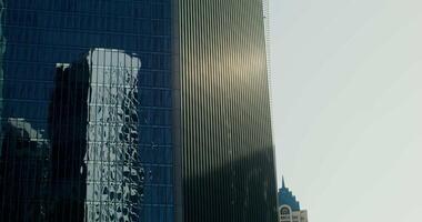 A tall building with a clock on it video