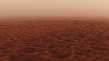 A desert with sand and water in the background video