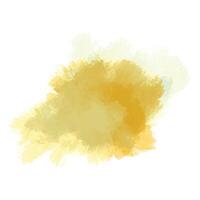 Abstract colorful yellow splash on white background vector