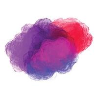 Abstract colorful splash design vector