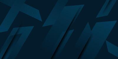 Abstract dark blue overlapping triangle shape 3D background. Simple and modern pattern concept. vector