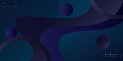 Abstract fluid 3D background with blue wave design. vector