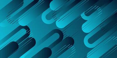 Abstract dynamic blue gradient background with simple shadow pattern design. Futuristic and luxury design. eps10 vector