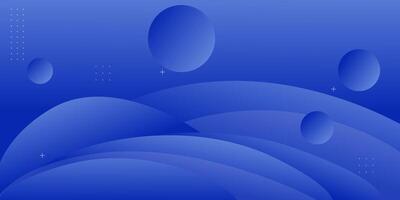 Abstract minimal wave background with dynamic blue color design. Simple geometric shape pattern. Eps10 vector