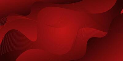 Colorful geometric wave 3D background. Dark red elements with line pattern as template. Dynamic shape composition. eps10 vector