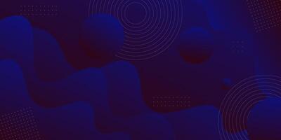 Modern abstract colorful purple and blue gradient wave liquid geometric background with liquid color gradient style. Eps10 vector