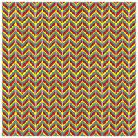 A vibrant pattern of chevron stripes in red, yellow, green, and gray, arranged in a repetitive and dynamic design. vector