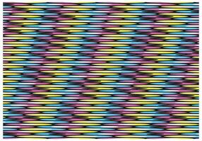 Colorful abstract pattern featuring wavy lines in pink, yellow, blue, and black, creating a dynamic visual texture, it could be used as a wallpaper, fabric design, pillow and bag vector