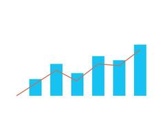 Data statistic dashboard vector