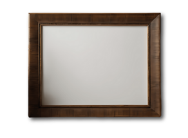 A square mirror with a white background png