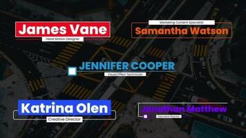 Clean Simple Lowerthird motion_graphic