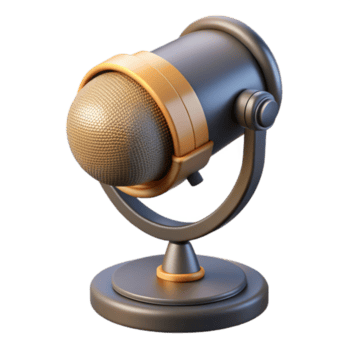 degno di nota astratto microfono su In piedi con pop filtro isolato autentico png