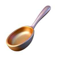 wonderful creative Mixing Spoon Cutout Angled View high resolution png