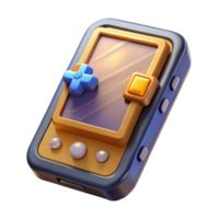 beautiful minimalist Mobile Phone Gaming Screen Display Isolated Element original png