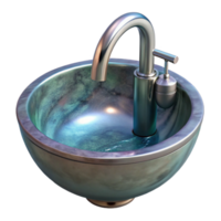 magnificent traditional Modern Bathroom Sink with Chrome Faucet Transparent Element exclusive png