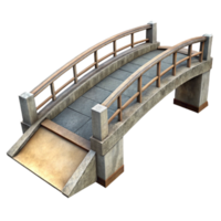 magnificent abstract Modern Bridge Aerial Perspective Transparent Background exclusive png