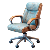 lindo clássico moderno escritório cadeira ergonômico Projeto isolado genuíno png