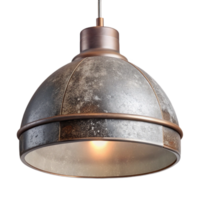 extraordinary creative Modern Pendant Lamp with Metal Shade Transparent Element premium png