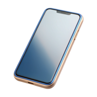 extraordinary rustic Modern Smartphone with Blank Screen Isolated on Transparent Background high resolution png
