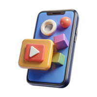 magnificent minimalist Modern Smartphone with Marketing App Cutout authentic png