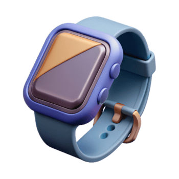 elegante clássico moderno relógio inteligente lado Visão Cortar fora transparente fundo profissional png