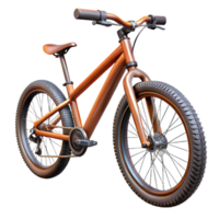 magnificent creative Mountain Bike Side View Isolated genuine png